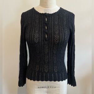LoveShackFancy Crew Neck Sweater
